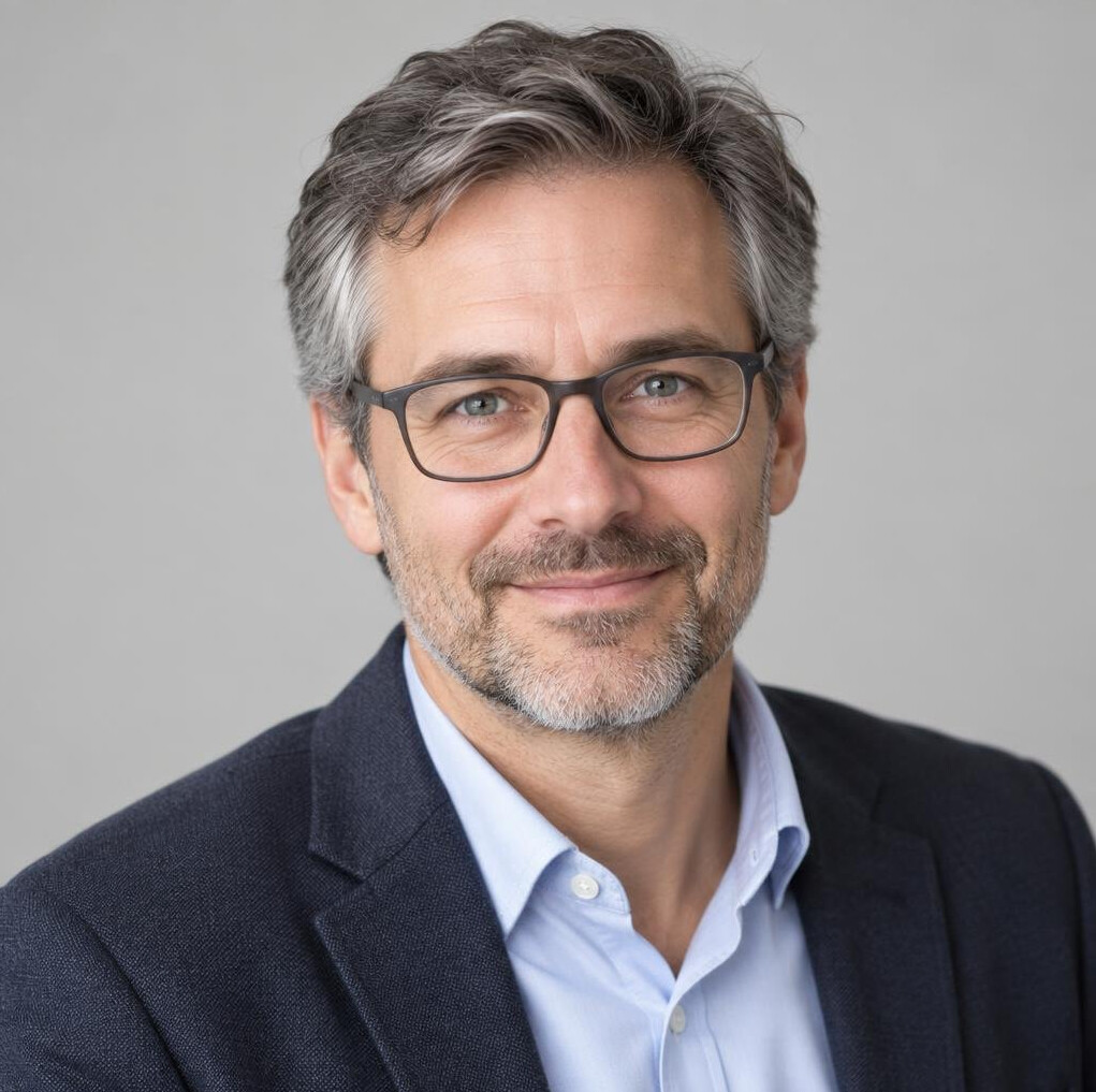 Portrait of a man with a friendly expression